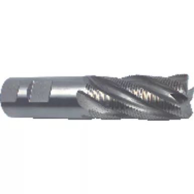 1 1/4" x 1 1/4" x 2" x 4 1/2" 6 Flute Single End HSSCo Roughing Center Cutting End Mill-Uncoated Series/List #4611 CV3244915