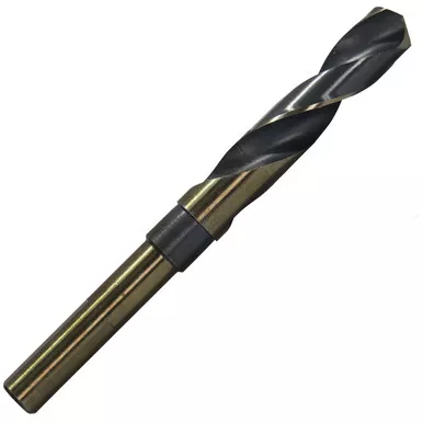 11/16" Reduced Shank HSS Black & Gold KFD Drill Bit KFDRSD11/16