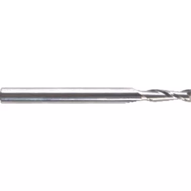 .120 Dia. x 1-1/2 Overall Length 2-Flute Square End Solid Carbide SE End Mill-Round Shank-Center Cut-Uncoated Series/List #5914 MT3152452