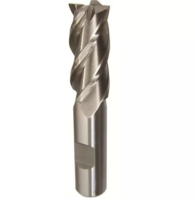15/32" X 3/8" HSS 4 Flute Single End End Mill DWCF315