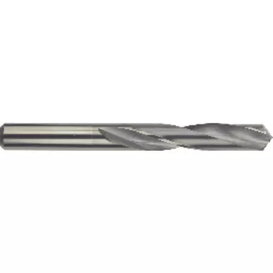 3/16" Dia. /16" Shank x 1-5/8" Flute Length x 2-3/4" OAL, Standard, 118 Degree, Bright, 2 Flute, External Coolant, Round Solid Carbide Drill Series/List #5374 MT1751080