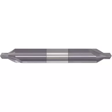 #7 -1/4" OAL 60 Degree Carbide Plain Combined Drill and Countersink ALTiN Series/List #5945T MT0993064
