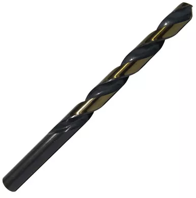 "B" HSS Black & Gold KFD Split Point Jobber Length Drill Bit KFDB