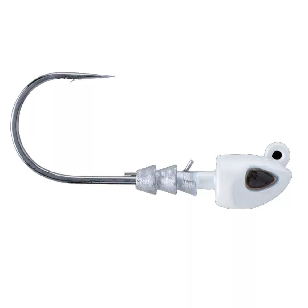 Berkley Fusion19™ Swimbait Jighead – 3/0 – 1/4oz – Pearl White