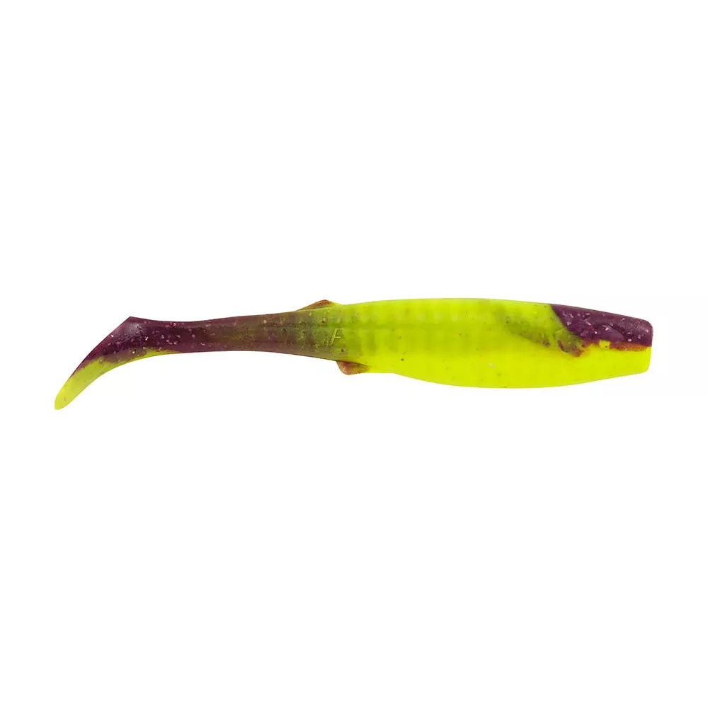 Berkley Gulp! Paddleshad – 4″ – Purple Tiger