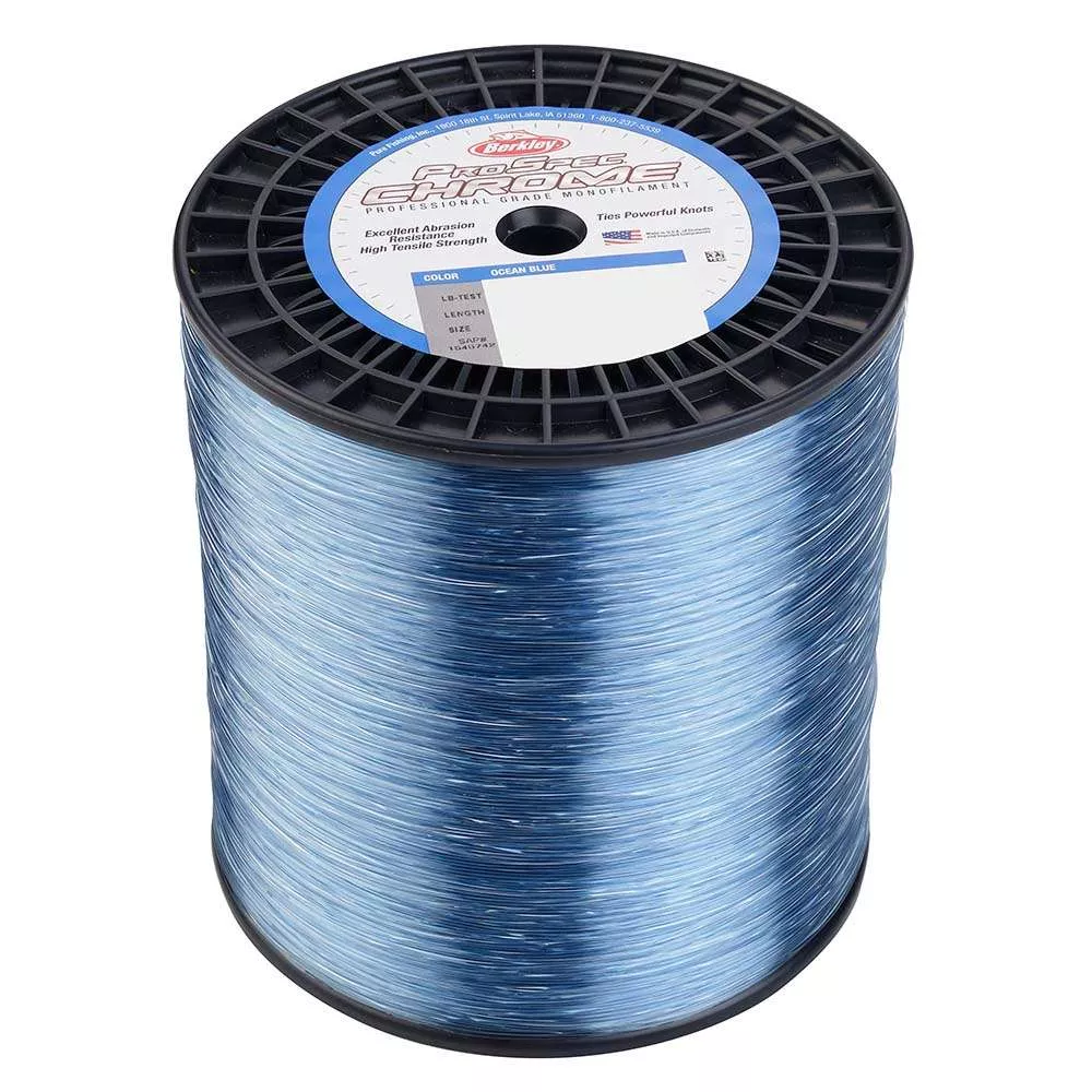 Berkley ProSpec Chrome Ocean Blue Monofilament – 16 lb – 3000 yds – PSC3B16-OBL