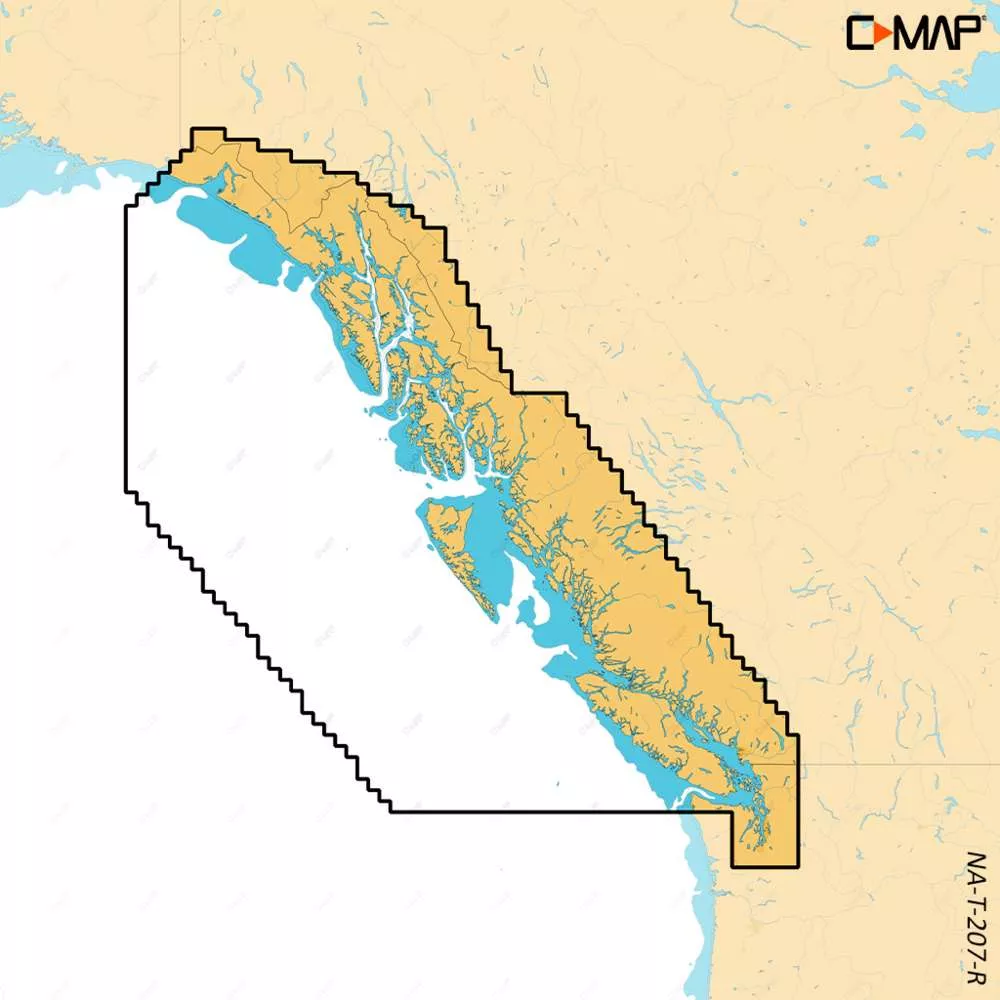 C-MAP REVEAL™ X – British Columbia & Puget Sound