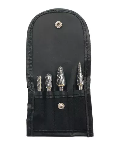 Carbide Burr 4pc Set For Aluminum / Non-Ferrous Materials SP-4NF