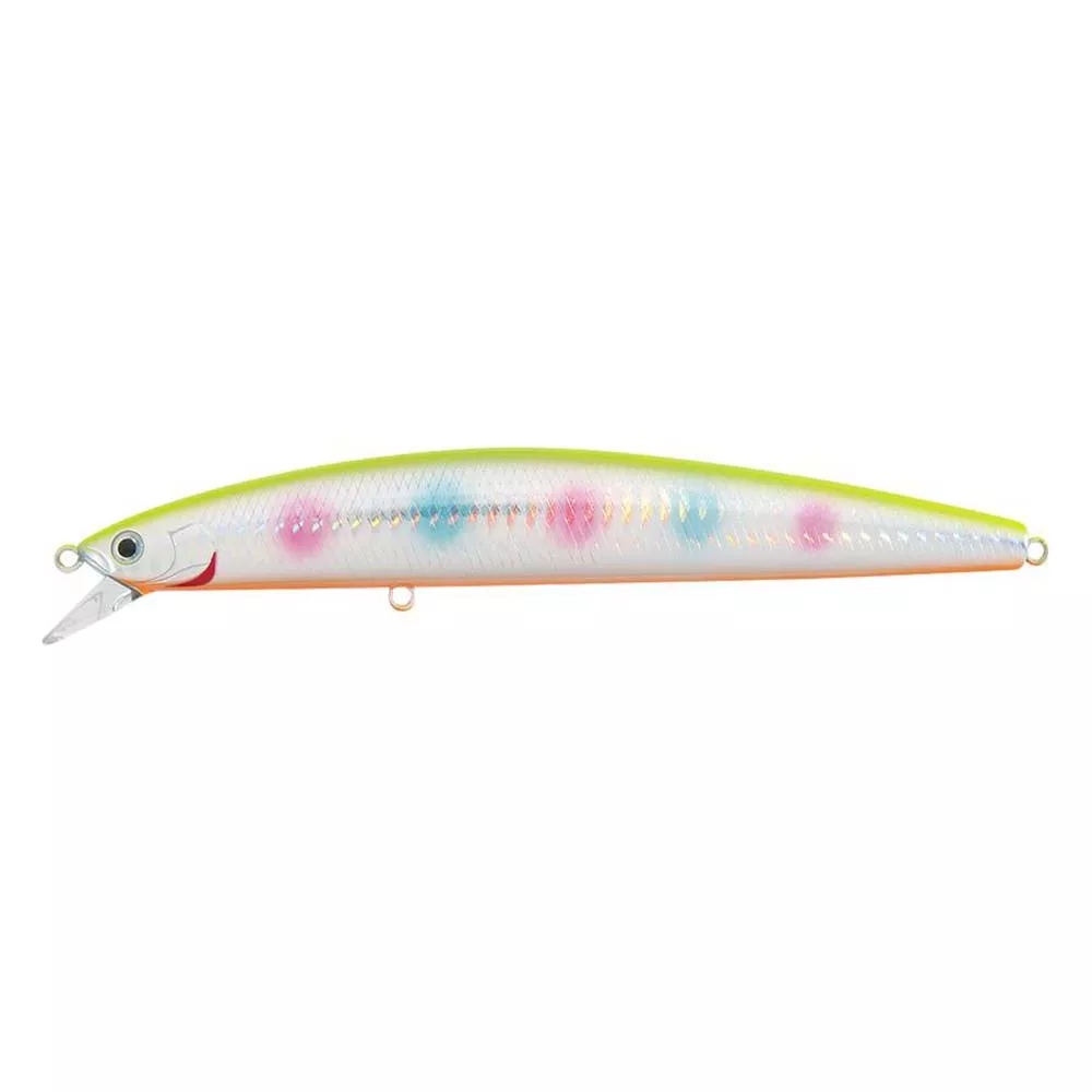 Daiwa Salt Pro Minnow – 6″ – Floating – Laser Chart Rainbow