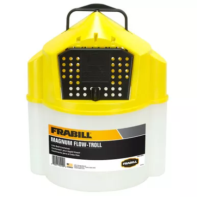 Frabill Magnum Flow Troll Bucket - 10 Quart - P/N 451200