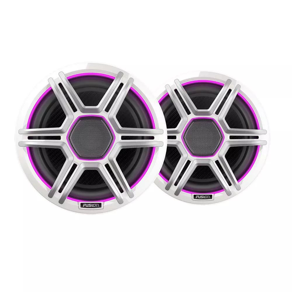 Fusion Apollo™ 7.7″ LED Marine Speakers w/Sports White Grille