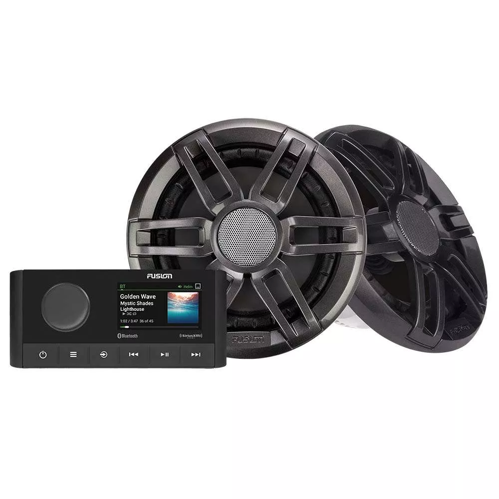 Fusion MS-RA210 & 6.5″ XS Sport Speaker Kit