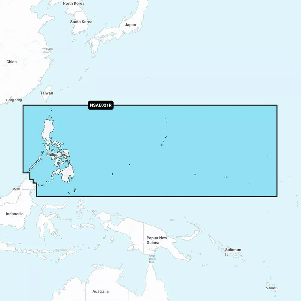 Garmin Navionics+ NSAE021R – Philippines – Marine Chart