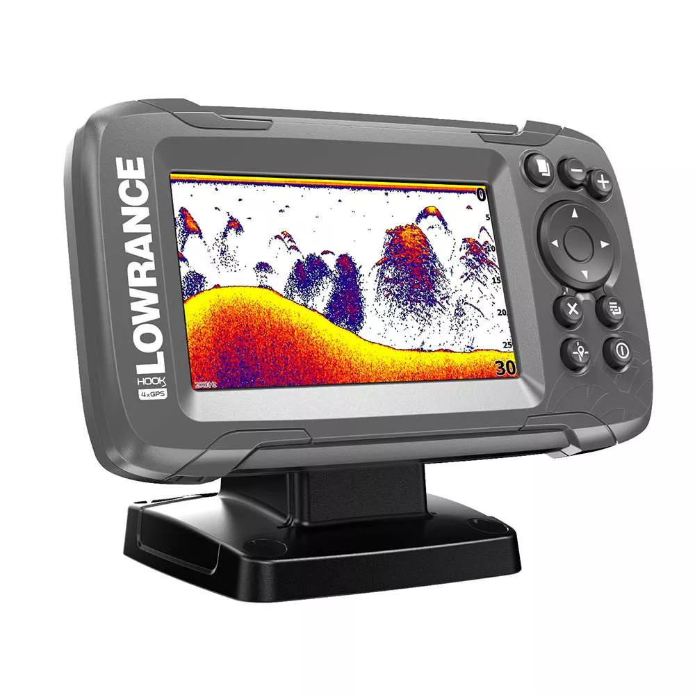 Lowrance HOOK²-4X 4″ Fishfinder All Season Pack