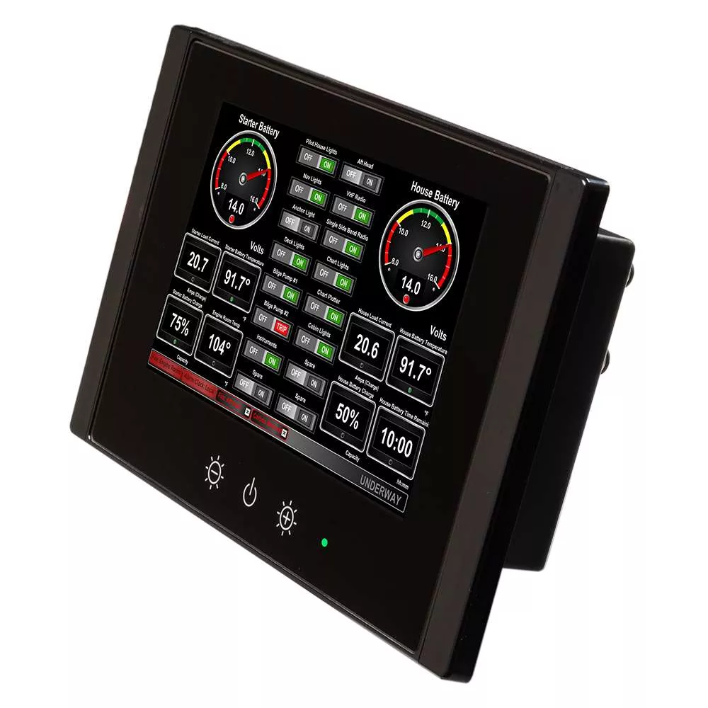 Maretron 8″ Vessel Monitoring & Control Touchscreen