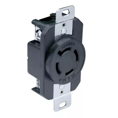 Marinco 2018BR 12/24V Receptacle - P/N 2018BR