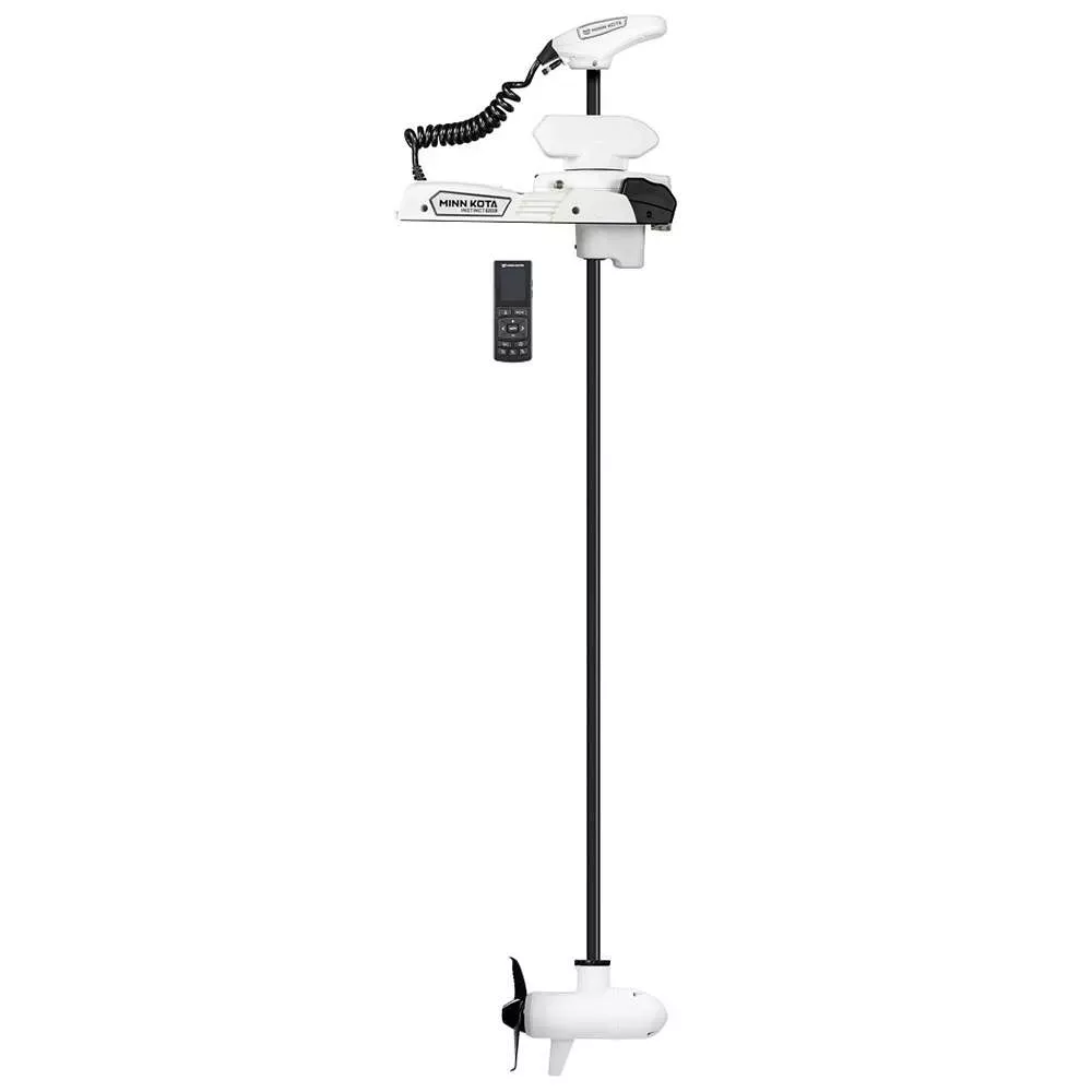 Minn Kota Riptide Instinct QUEST™ 90/115 Trolling Motor w/Wireless Remote – 24/36V – 90/115LBS – 100″ -White