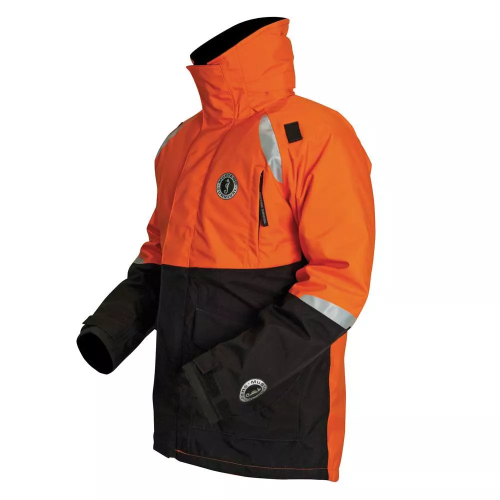 Mustang Catalyst Flotation Coat – Orange/Black – XXL