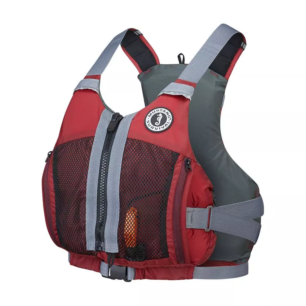 Mustang Women’s Destiny Foam Vest – L/XL – Merlot