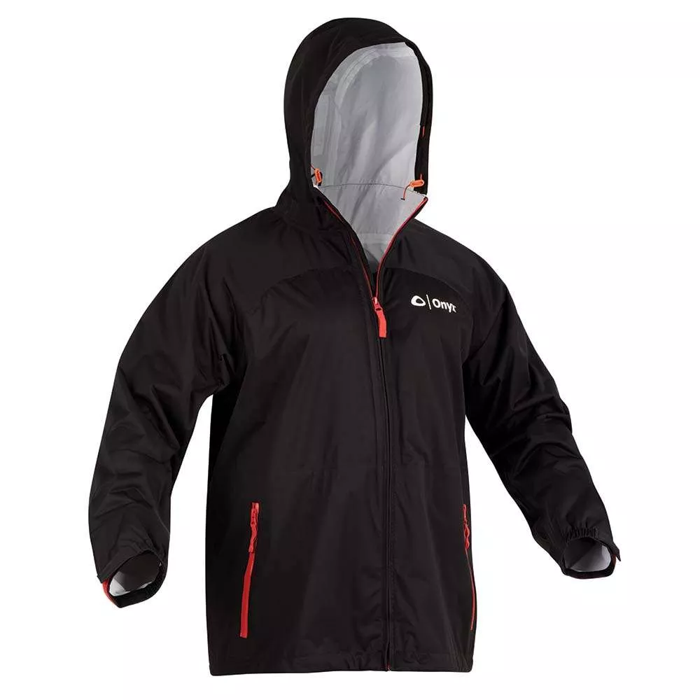 Onyx HydroMax Rain Jacket – 3X-Large – Black