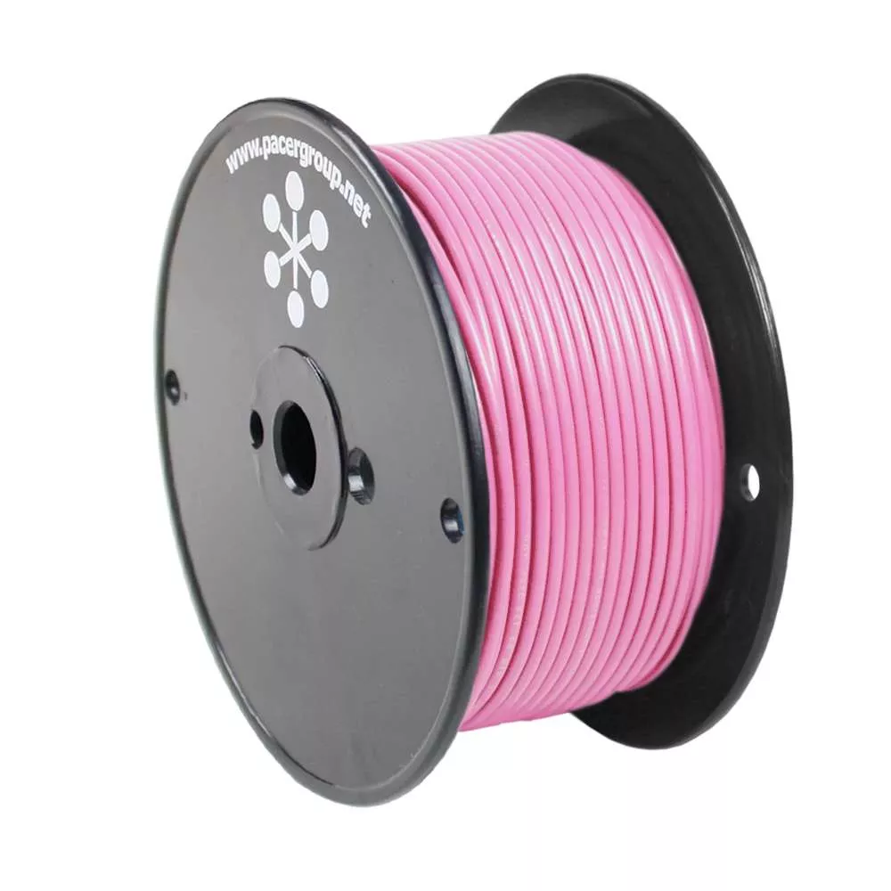 Pacer Pink 16 AWG Primary Wire – 250'