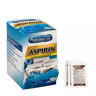 PhysiciansCare Aspirin, 50x2/box 90014