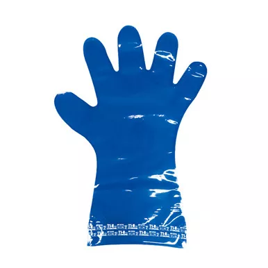 PolyTuff Permeation EVOH Solvent Gloves 5 pair/pack Medium - Size M, Blue 1 Pack - CE Chemical Gloves T1M