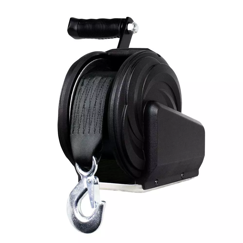 Powerwinch Select Series Winch 600lb, 6″ Crank Arm – Carbon Black