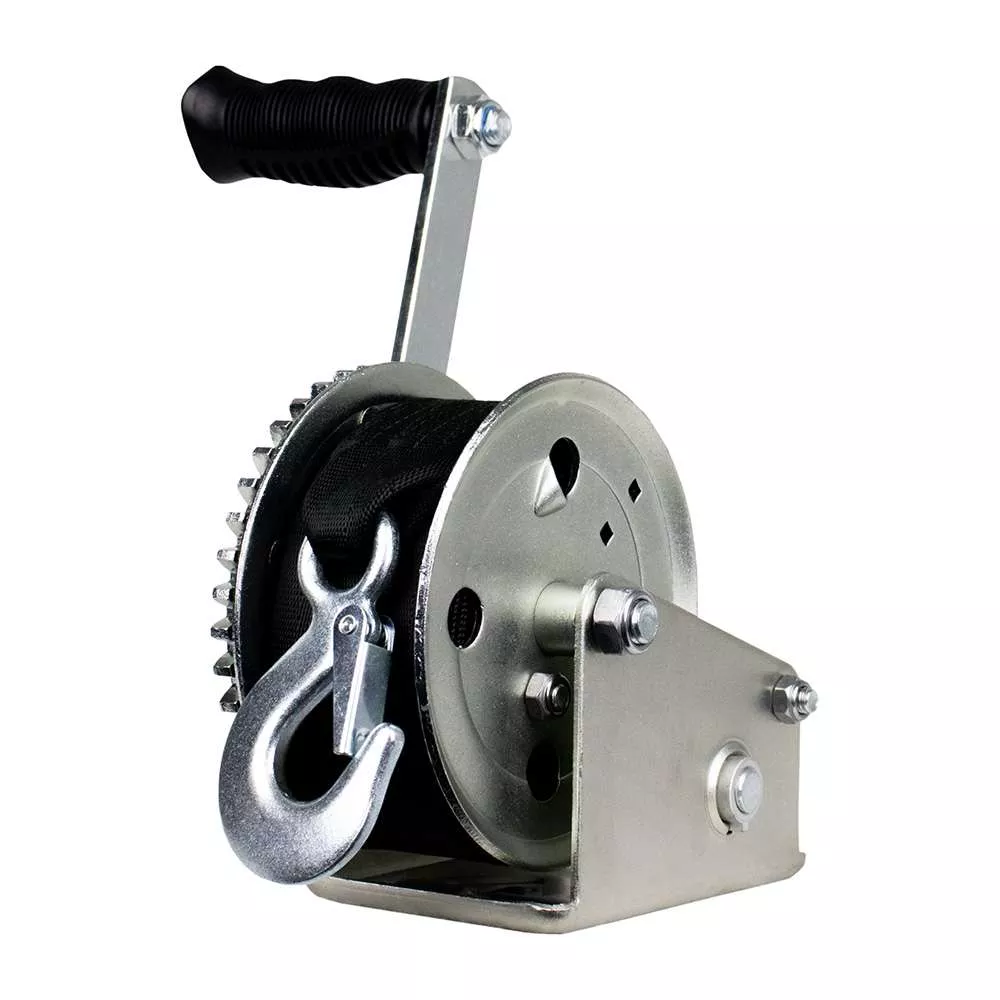 Powerwinch Utility Series Winch 800lb, 6″ Crank Arm – Zinc
