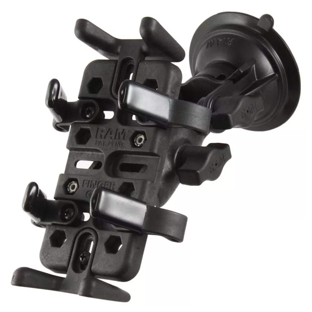 RAM Mount RAM Finger-Grip™ Universal Mount w/RAM Twist-Lock™ Suction Cup