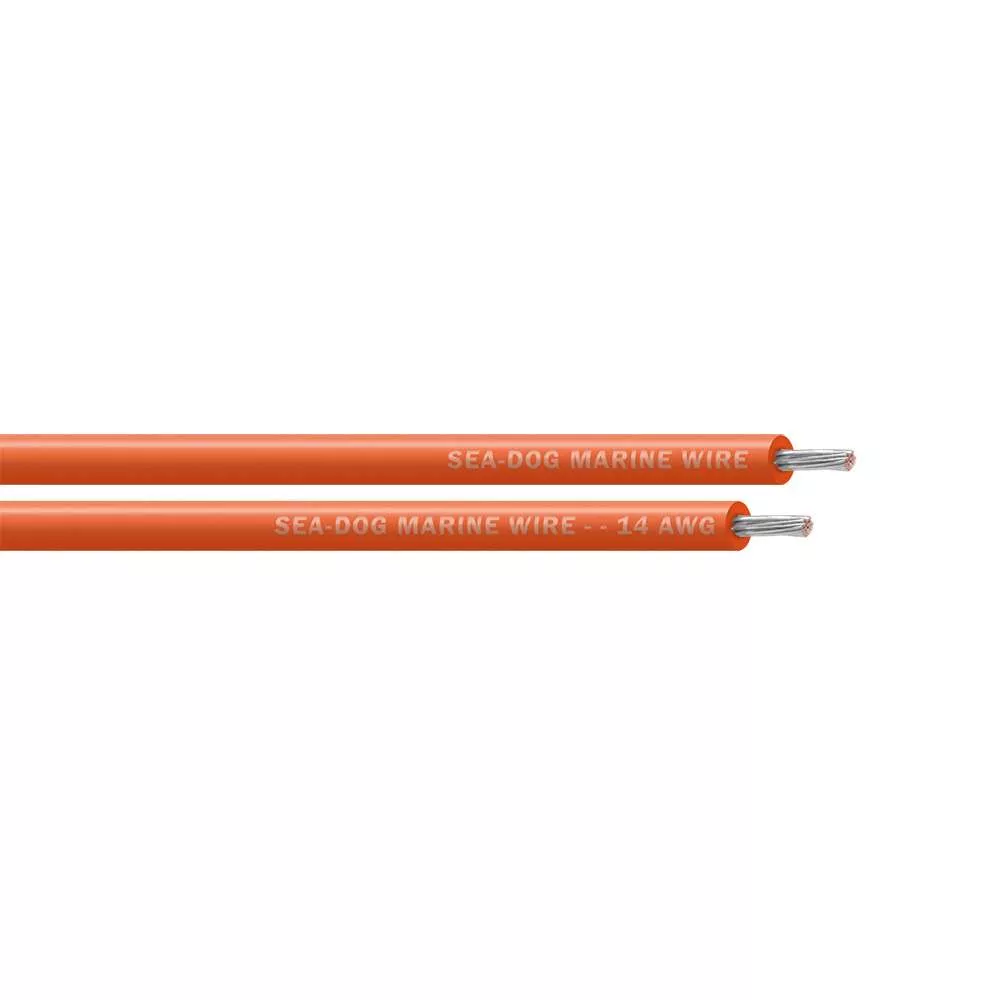 Sea-Dog 14 AWG Orange Primary Wire – 25′