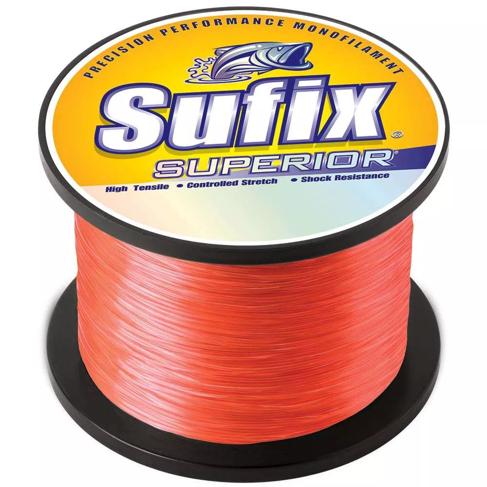 Sufix Superior Neon Fire Monofilament – 100lb – 2405 yds