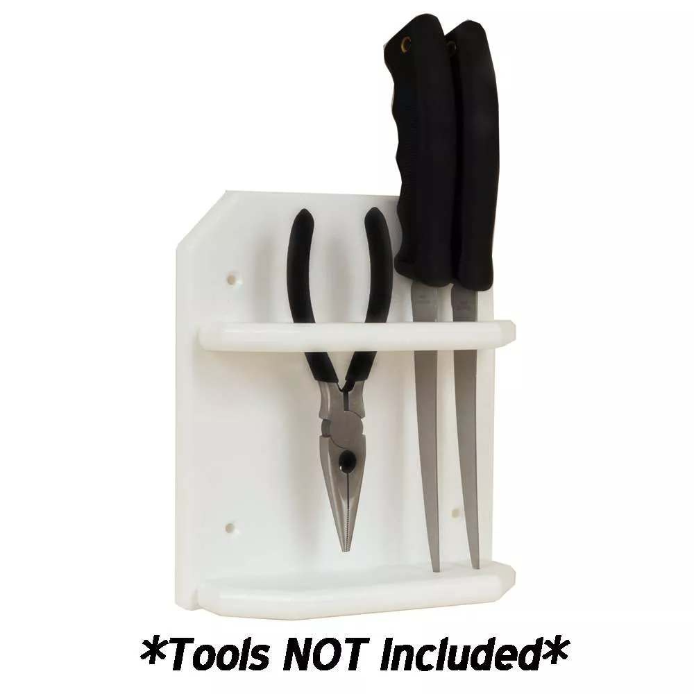 TACO Poly Knife & Plier Holder – White